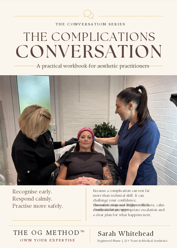Cover of The Complications Conversation™ training course