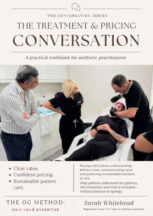 Cover of The Treatment & Pricing Conversation™ training course